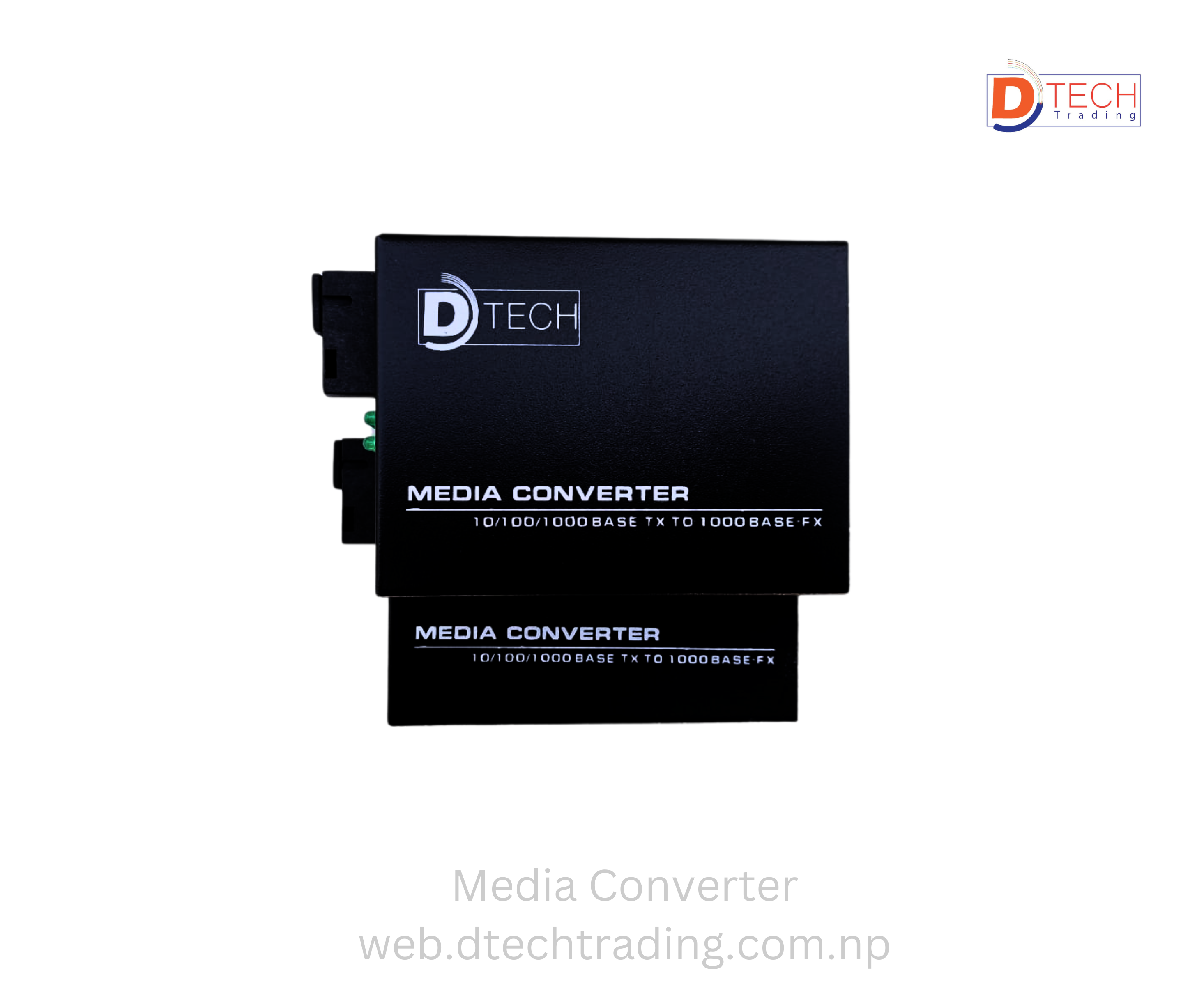 Media Converter 10/100/1000 SFP 1RJ45 SM single fiber